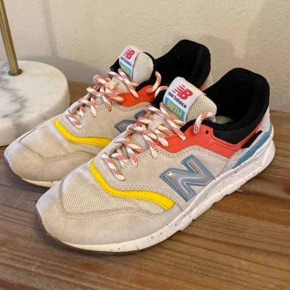 New Balance Shoes - New Balance 997H Cordura Sea Salt Colorblock Cream Multicolor Sneakers Size 7.5